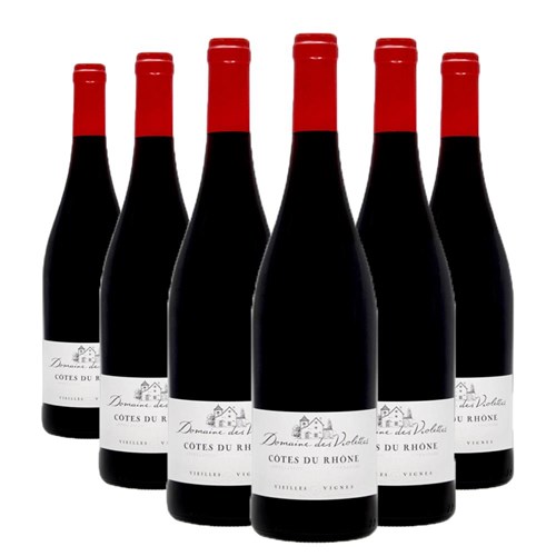 Case of 6 Les Violettes Cotes du Rhone 75cl Red Wine